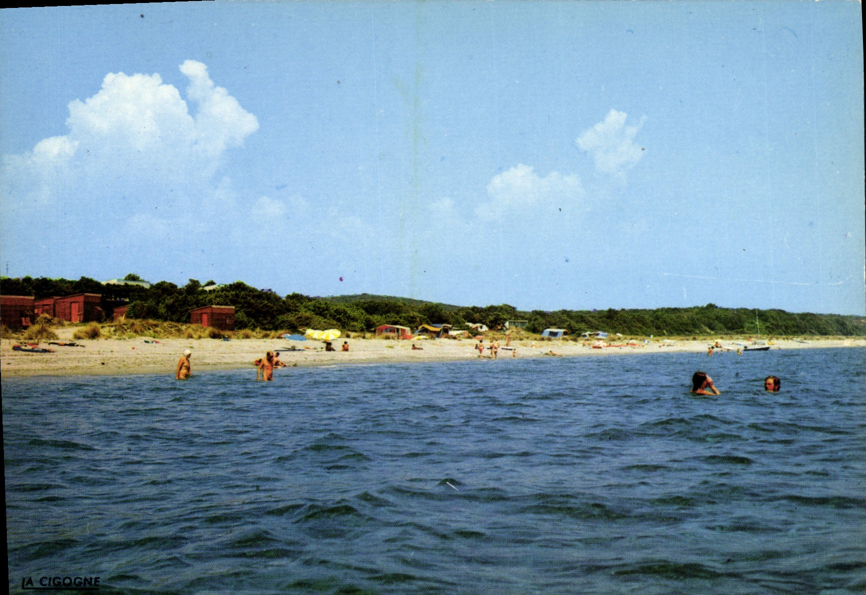 La Cigogne — plage de Riva Bella — Éditions La Cigogne