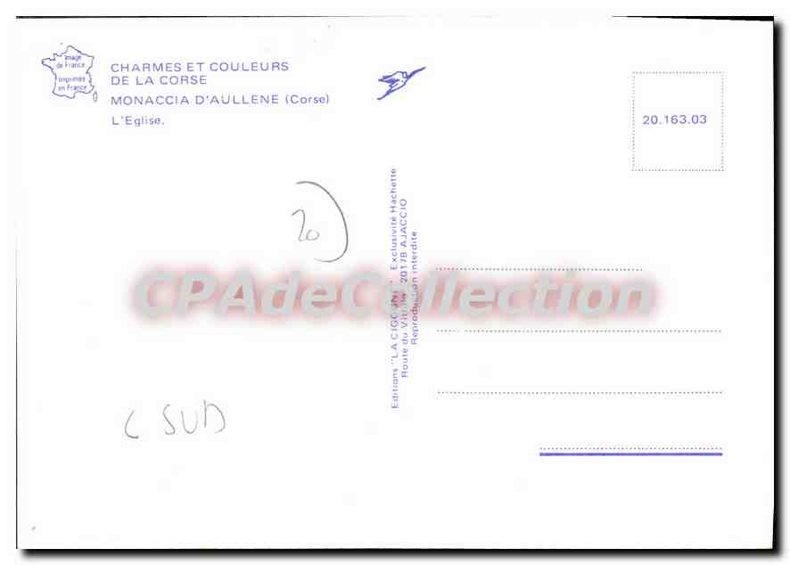 Monaccia d'Aullène — L'Église — Éditions 'La CICC' Ajaccio — Reverso