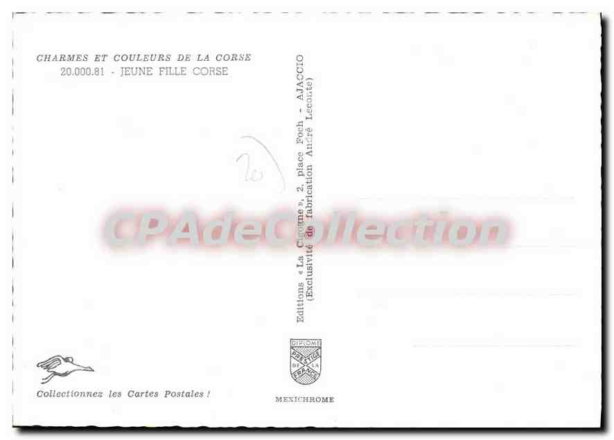 Jeune fille corse — La Corse vous sourit — IRIS — Reverso