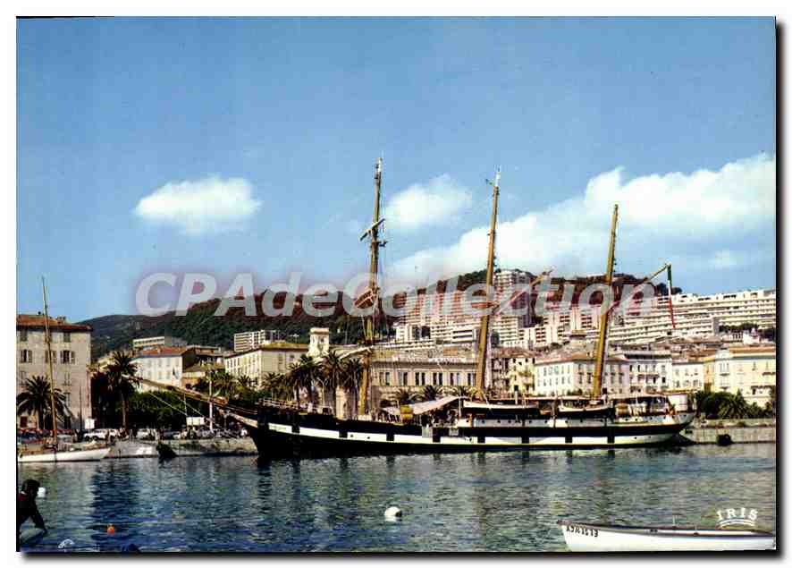 Ajaccio — Le Port et la Ville — Editions Diplôme Mexichrome