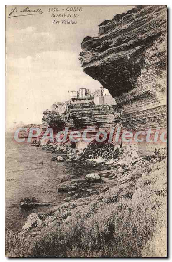 CPA Bonifacio Les Falaises