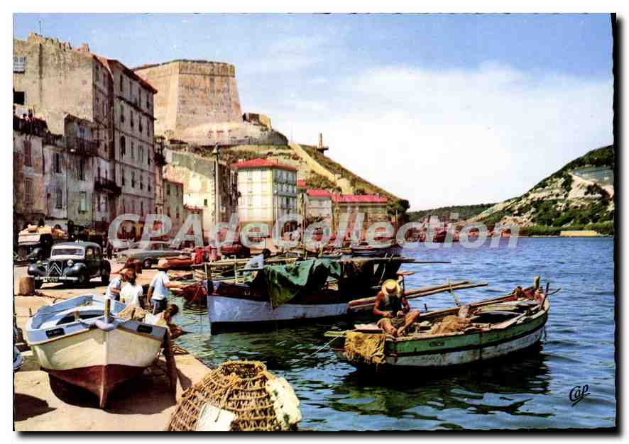 CPSM Bonifacio Les Quais
