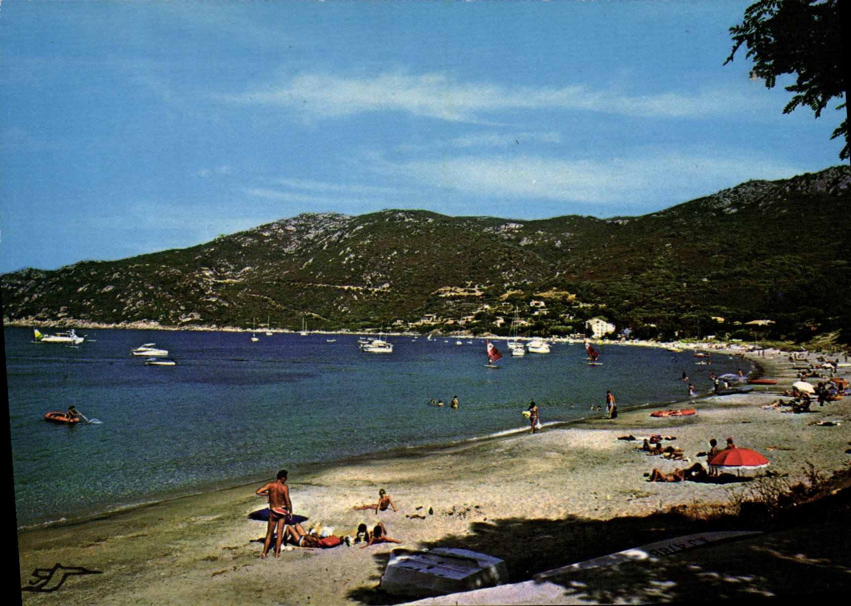 CPSM Charmes Et Couleurs De La Corse Campomoro Le Golfe Cliche Particulier Mme Fabri