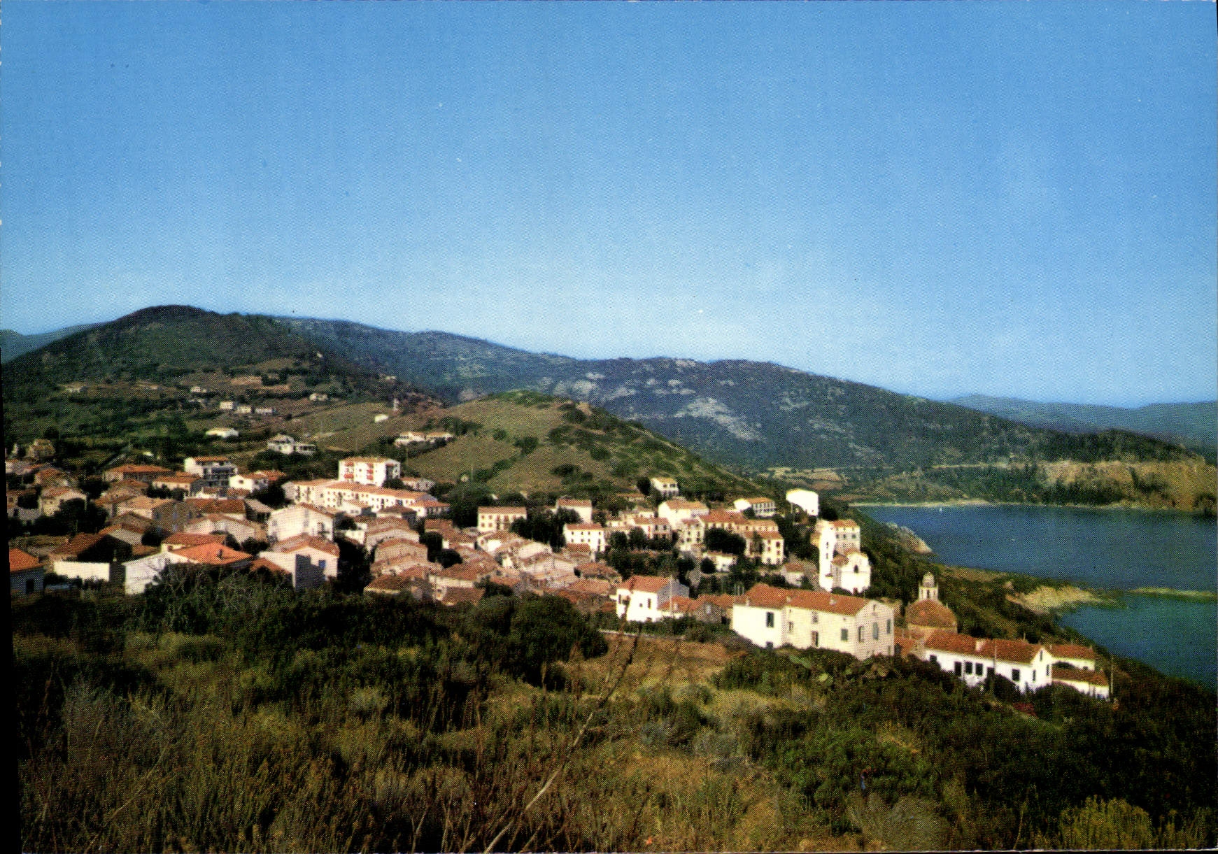 CPSM Charmes Et Couleurs De La Corse Cargese Vue Generale