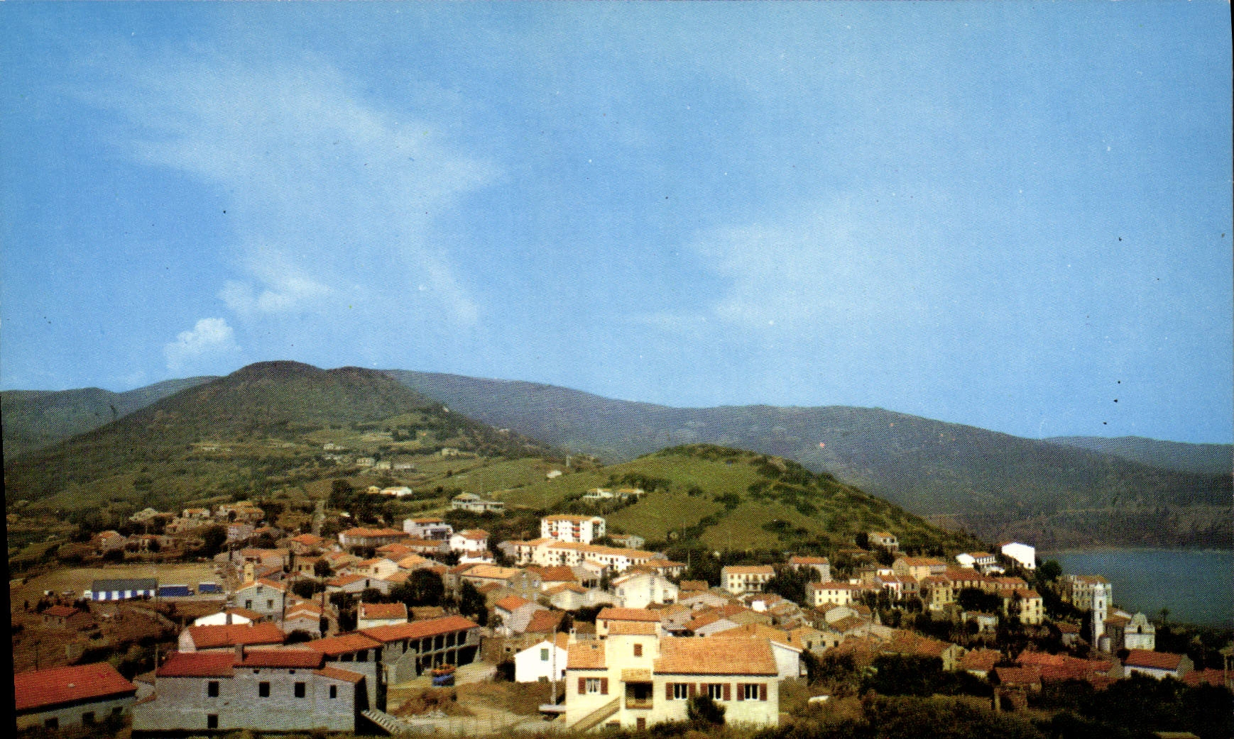 CPSM Charmes Et Couleurs De La Corse Cargese Vue Partielle