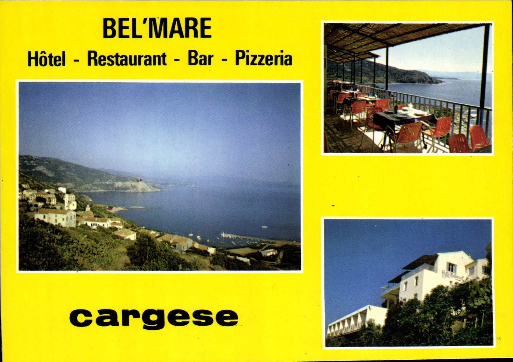 CPSM Bel'Mare Cargese Vue Imprenable Sur Le Golfe