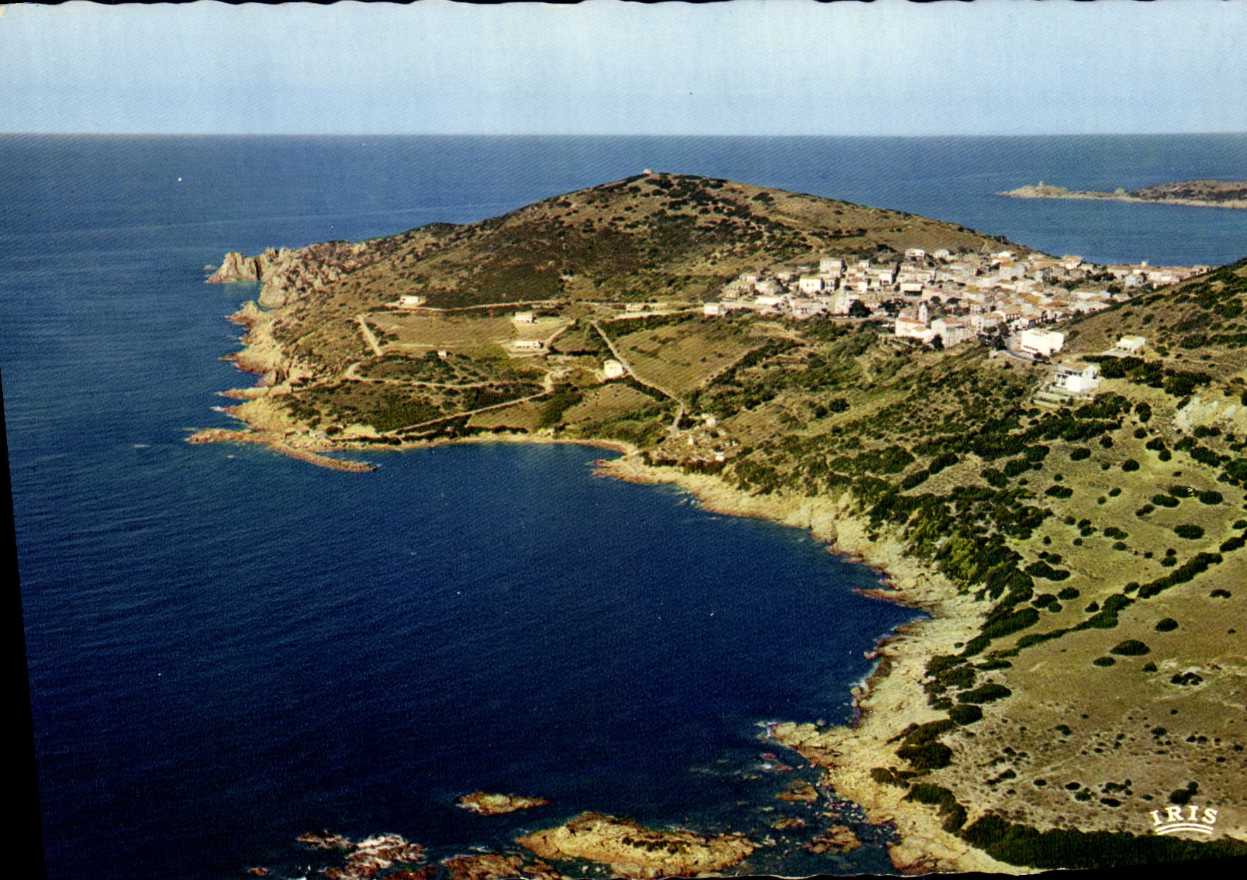 CPSM Charmes Et Couleurs De La Corse Cargese Vue D'Ensemble De La Ville