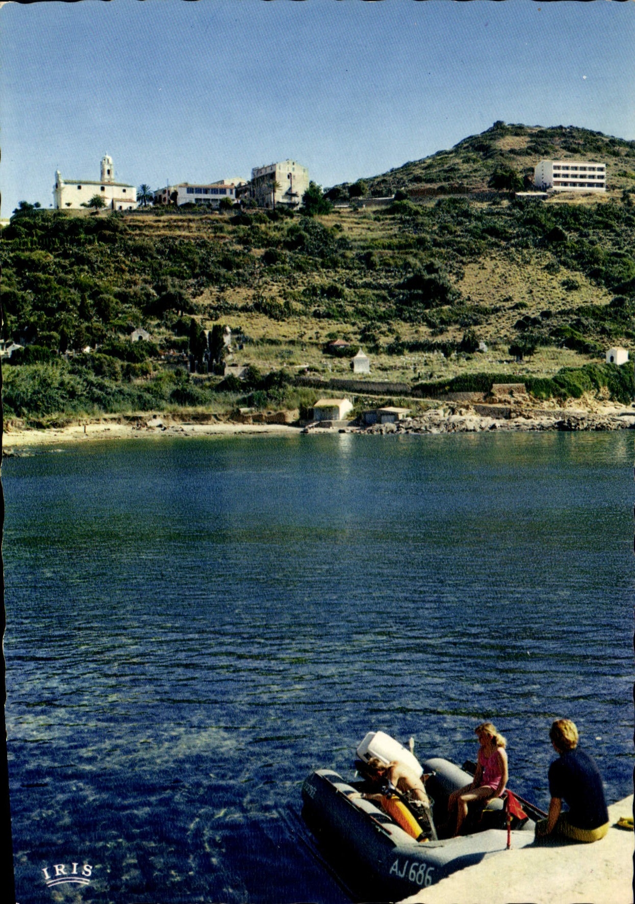 CPSM Charmes Et Couleurs De La Corse Cargese Vue De La Marine