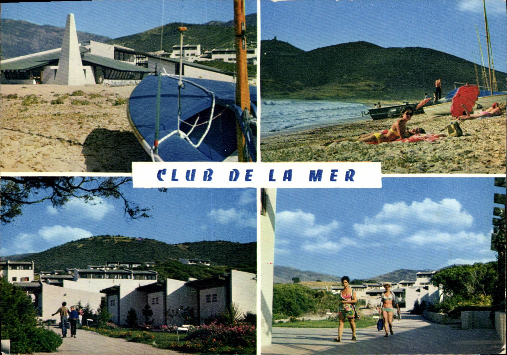 CPSM Charmes Et Couleurs De La Corse Cargese Hotel Club A Chioni