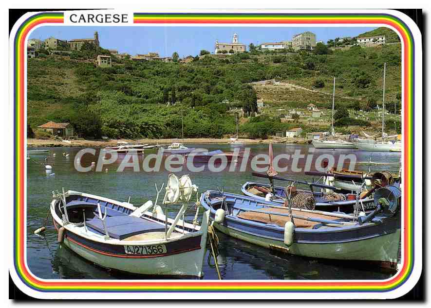 CPSM Charmes Et Couleurs De La Corse Cargese Depuis Le Port