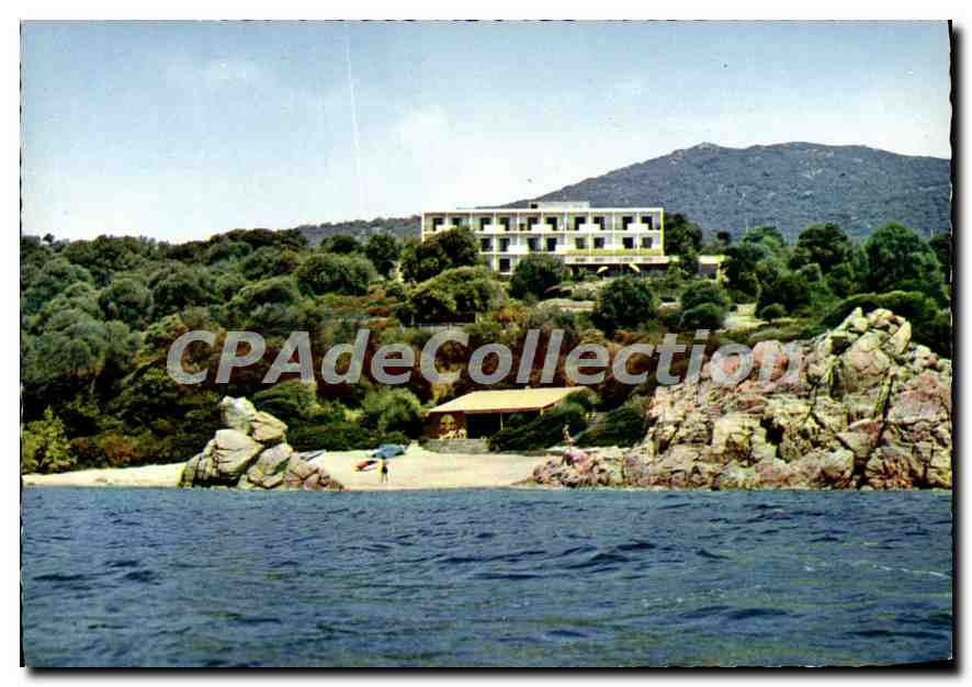 CPSM Charmes Et Couleurs De La Corse Olmeto Hotel Marinca Dans Le Golfe Du Valinco
