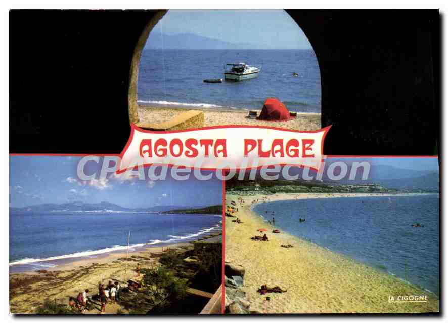 CPSM Charmes Et Couleurs De La Corse Porticcio Agosta Plage