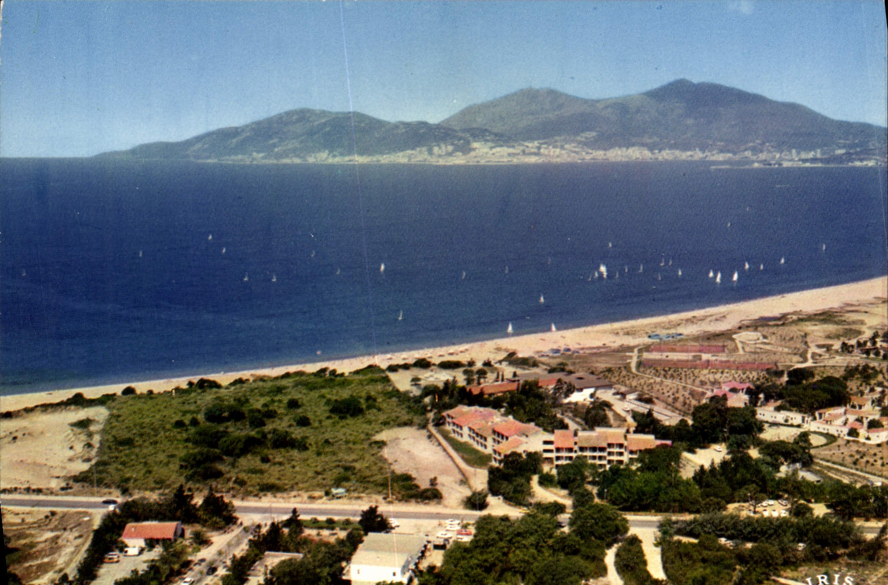 CPSM Porticcio Vue D'Ensemble De Marina Viva Ajaccio Au Fond