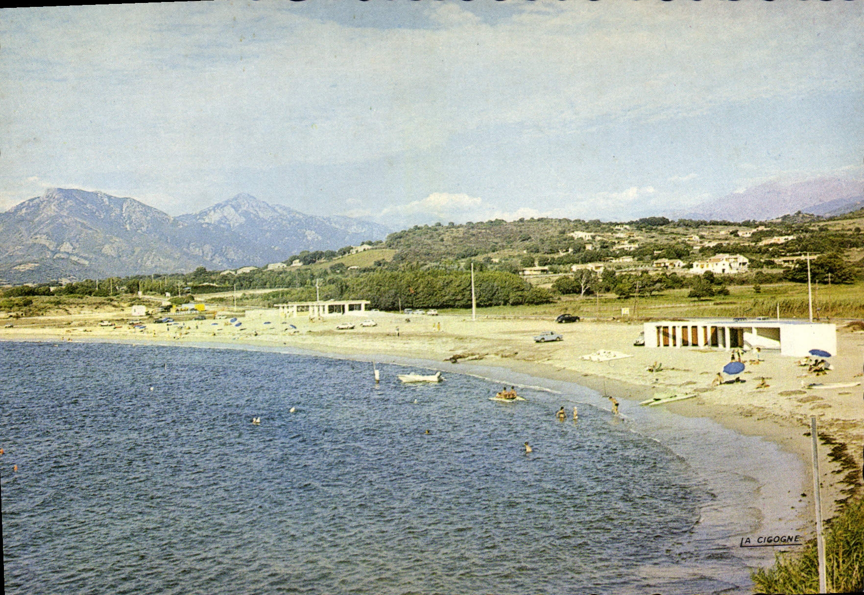 CPSM Porticcio La Plage Et La Residence Du Golfe