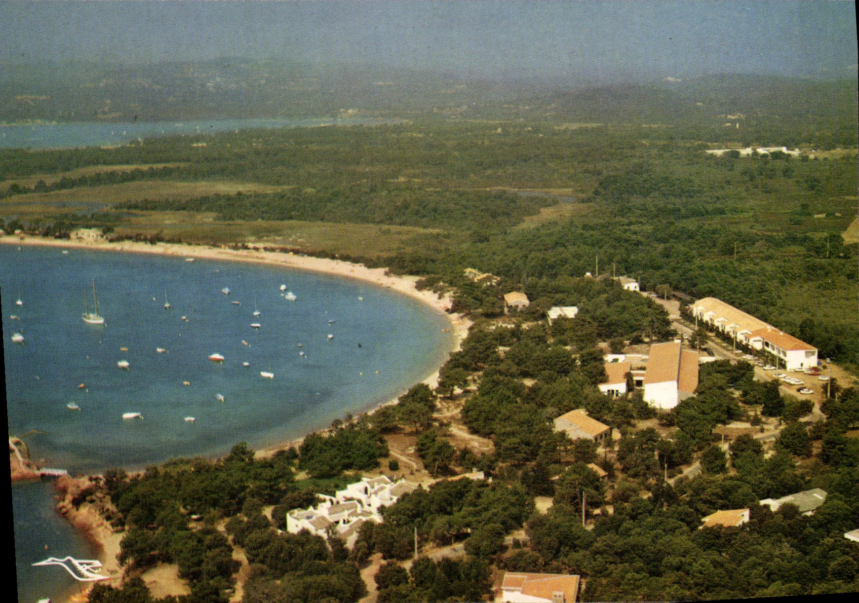CPSM Porto Vecchio hotel et plage De Cala Rossa
