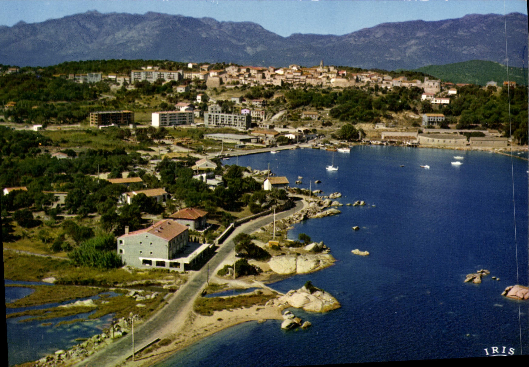 CPSM Porto Vecchio Vue D'Ensemble De La Ville Et La Marine hotel les roches blanches