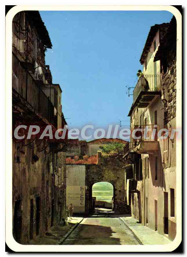 CPSM Porto Vecchio Le Vieille Porte Genoise Dominant Le Golfe