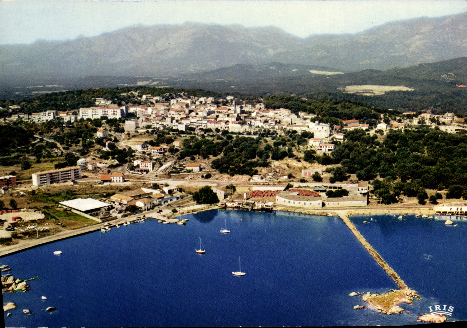 CPSM Porto Vecchio Vue D'Ensemble Du Port Et De La Ville