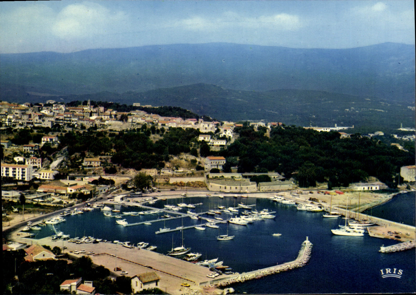 CPSM Porto Vecchio Le Port De Plaisance Et La Ville