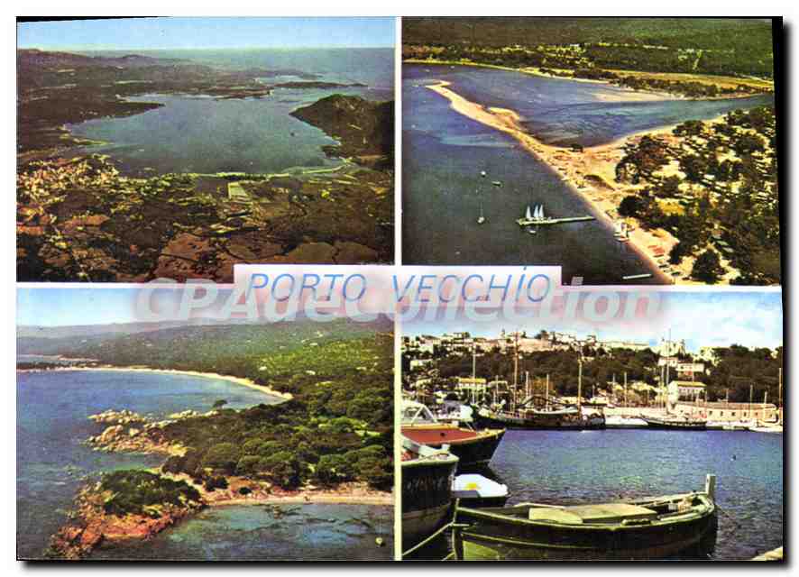 CPSM Porto Vecchio Et Ses Environs Charmes Et Couleurs De La Corse
