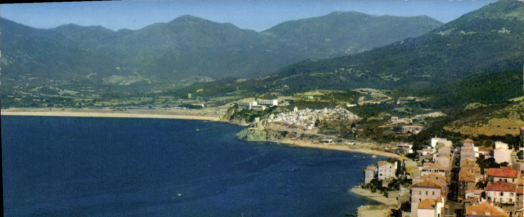 CPSM Propriano L'Avenue Principale La Plage