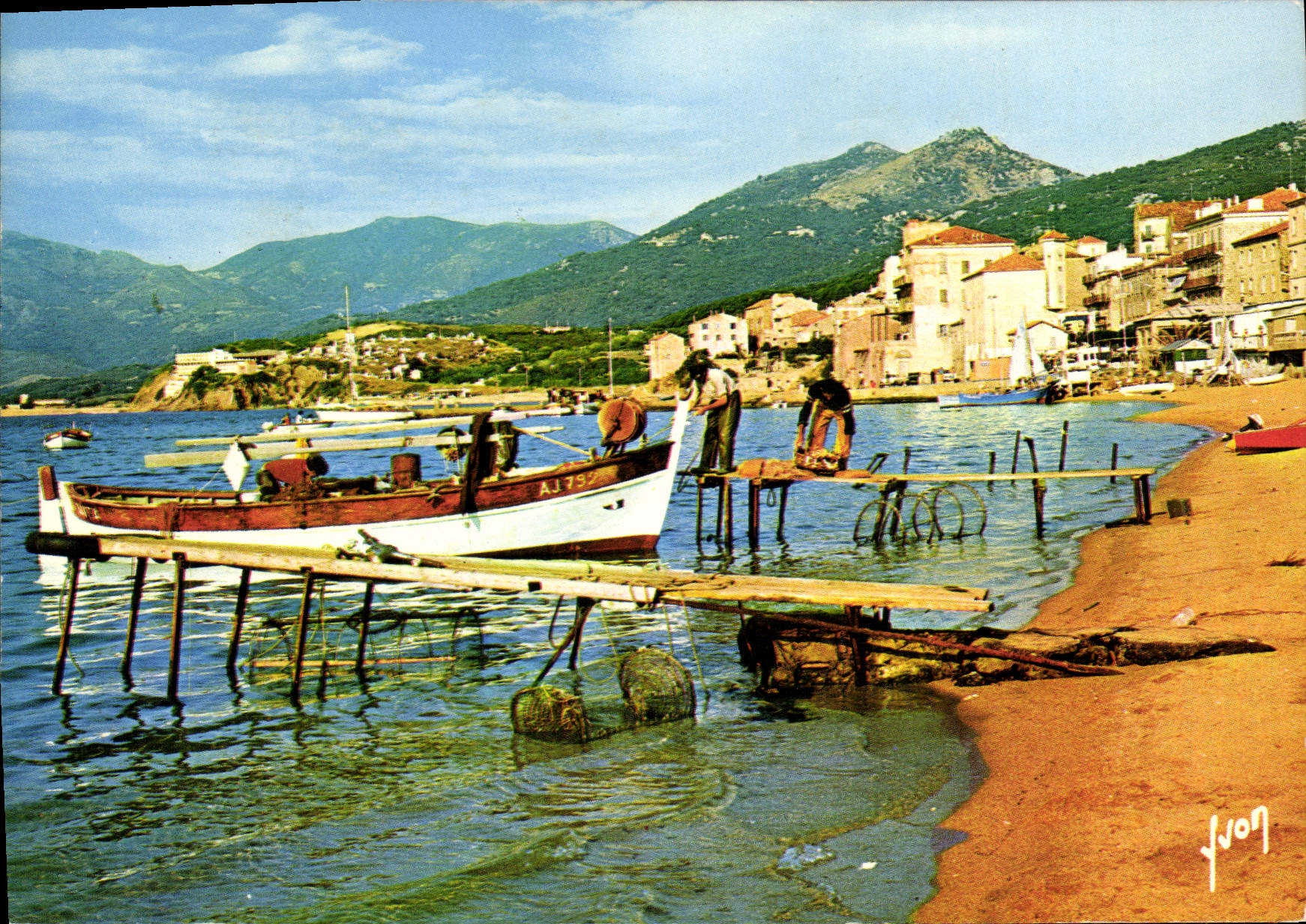 CPSM Propriano Le Retour De La Peche