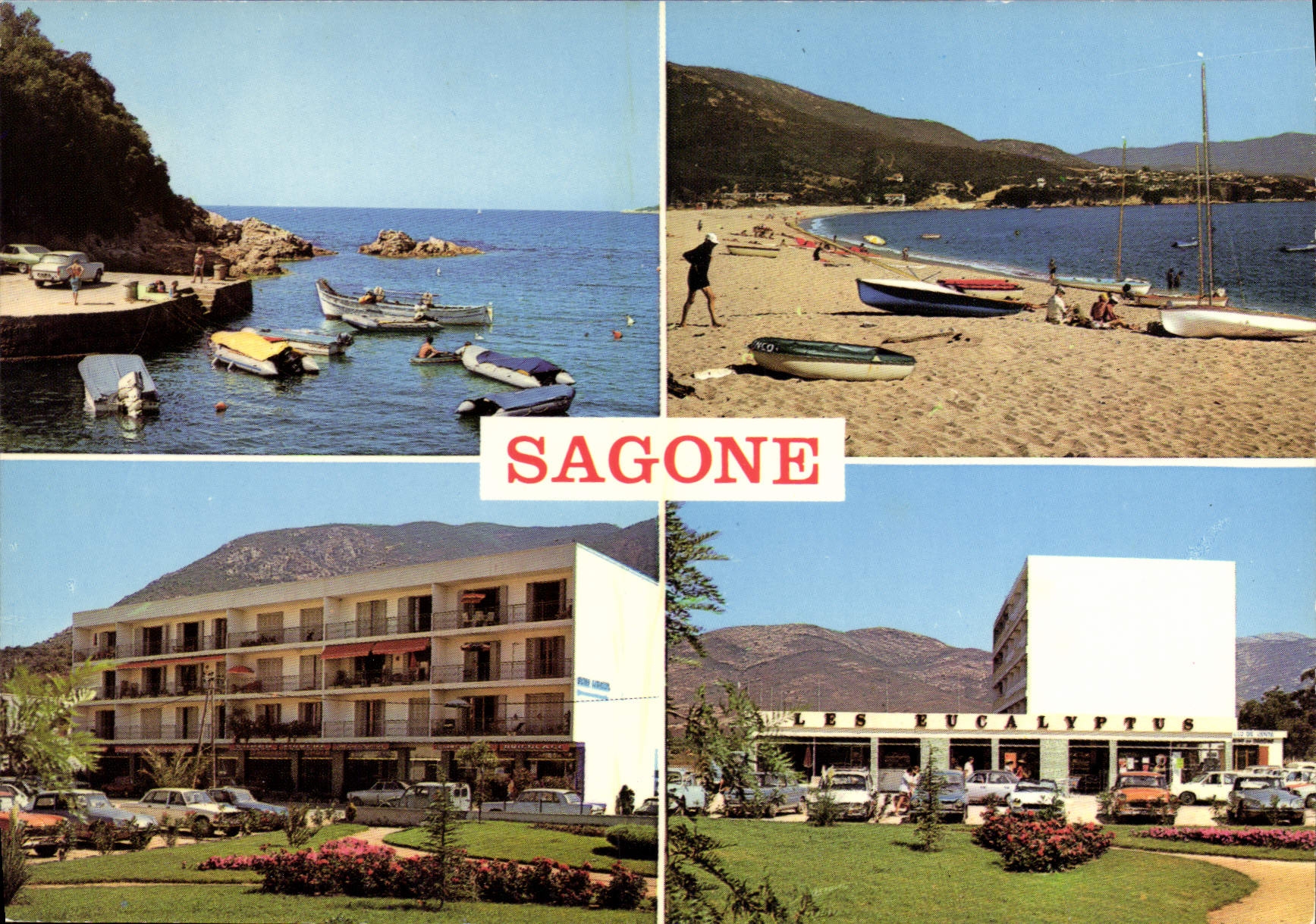 CPSM Sagone Divers Aspects