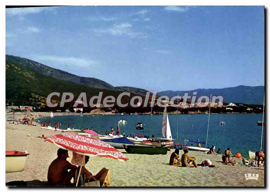 CPSM Sagone Sa Plage Au Sable D'Or sampiero