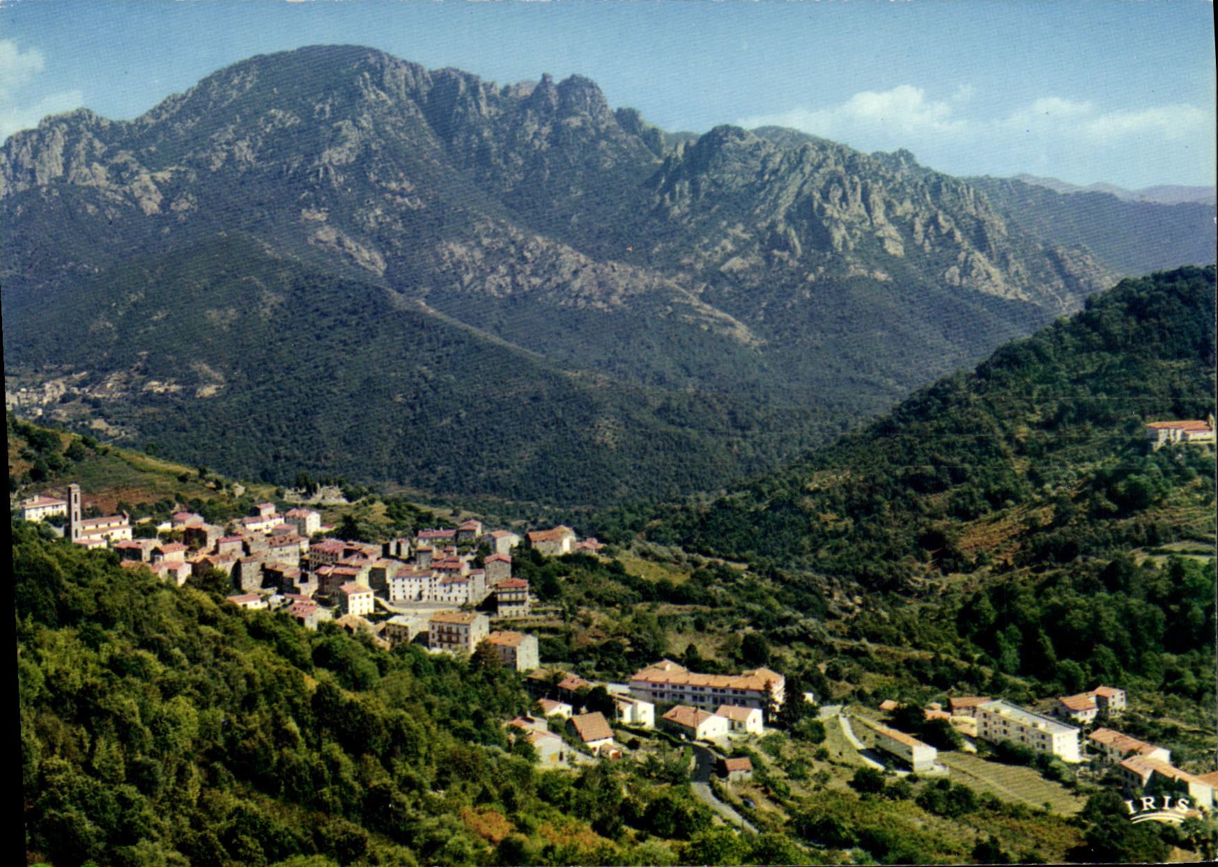 CPSM Vico Vue D'Ensemble Site Merveilleux Le Rocher De La Sposata