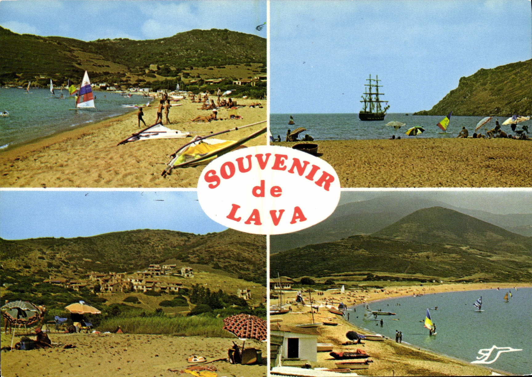 CPSM Divers Aspects Du Golfe De Lava