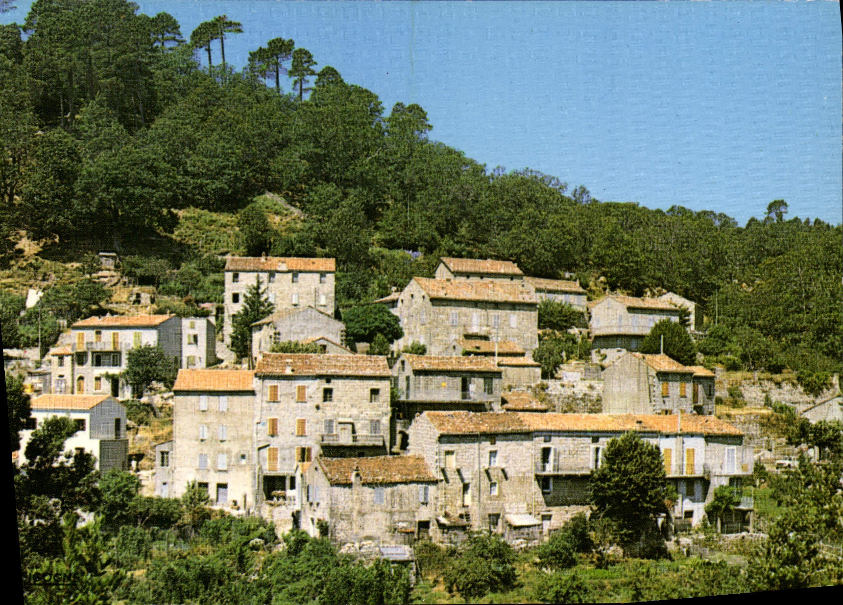 CPSM Serra Di Scopamene Vue Partielle Du Village