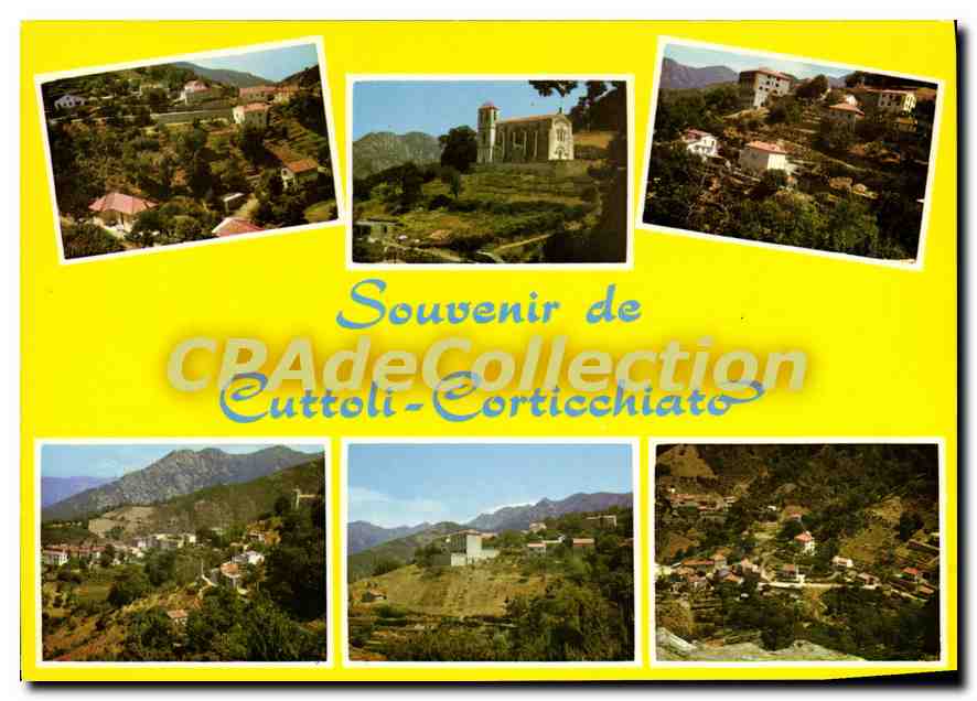 CPSM Cutolli Corticchiato Vue D'Ensemble