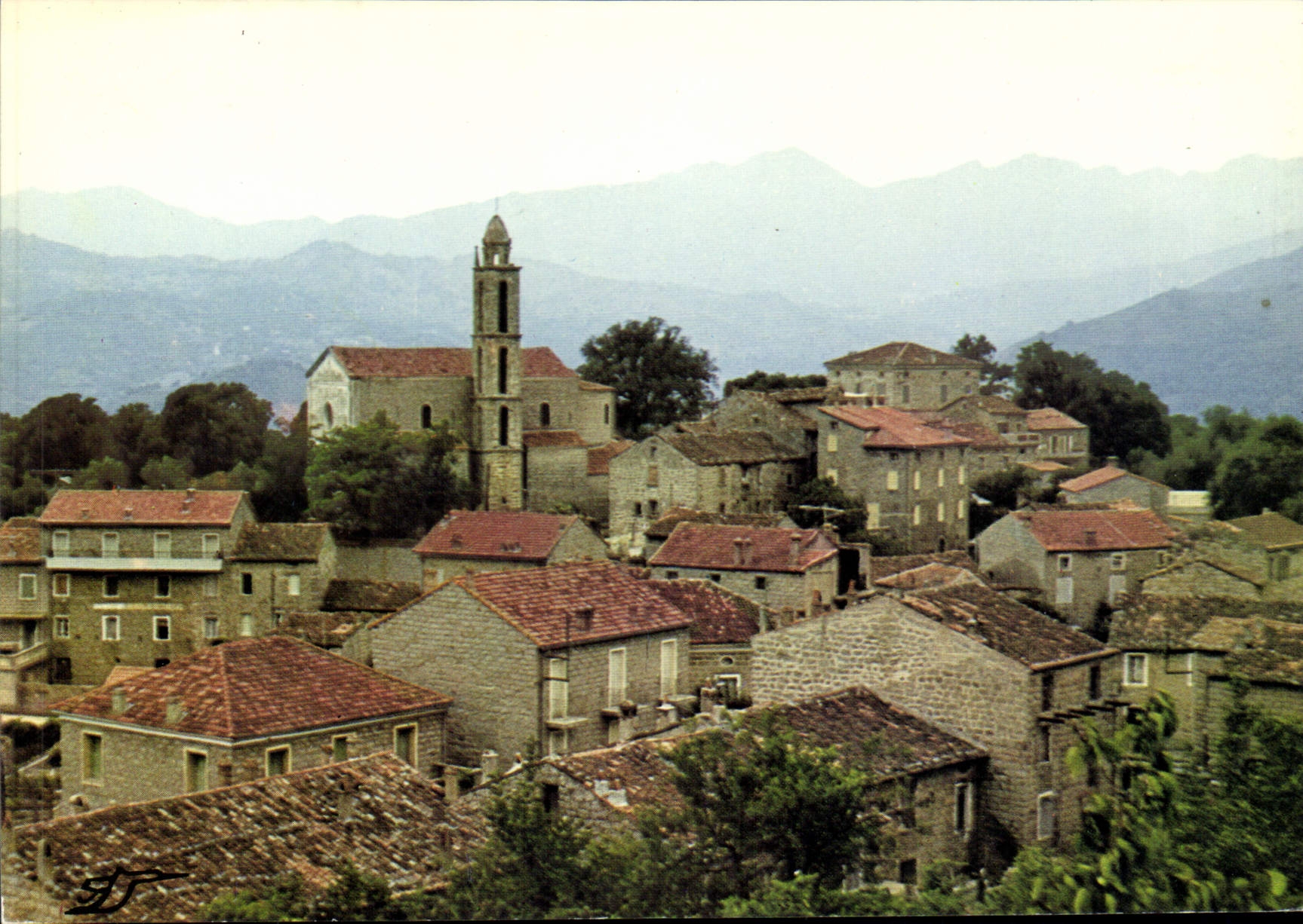 CPSM Moca Croce Vue Generale Du Village Locandro