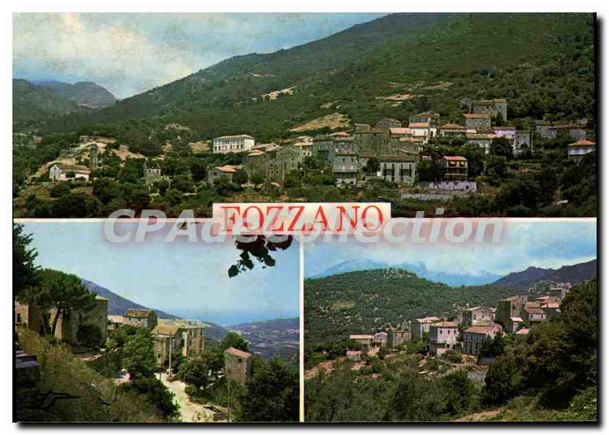 CPSM Fozzano Village de Colomba Cliche Particulier Martinetti Roger