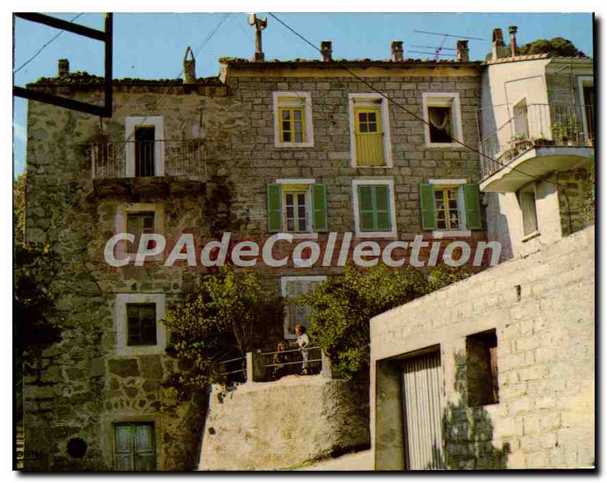 CPSM Zigliara La Poste Et La Mairie