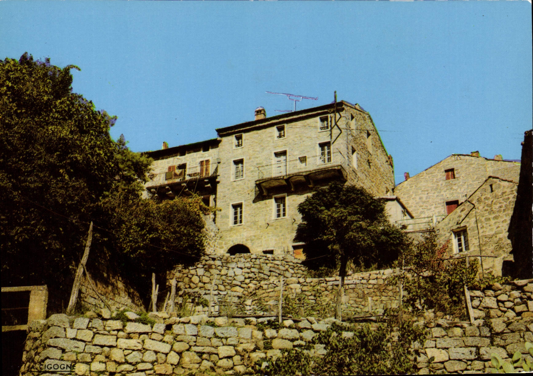 CPSM Zigliara vue Partielle