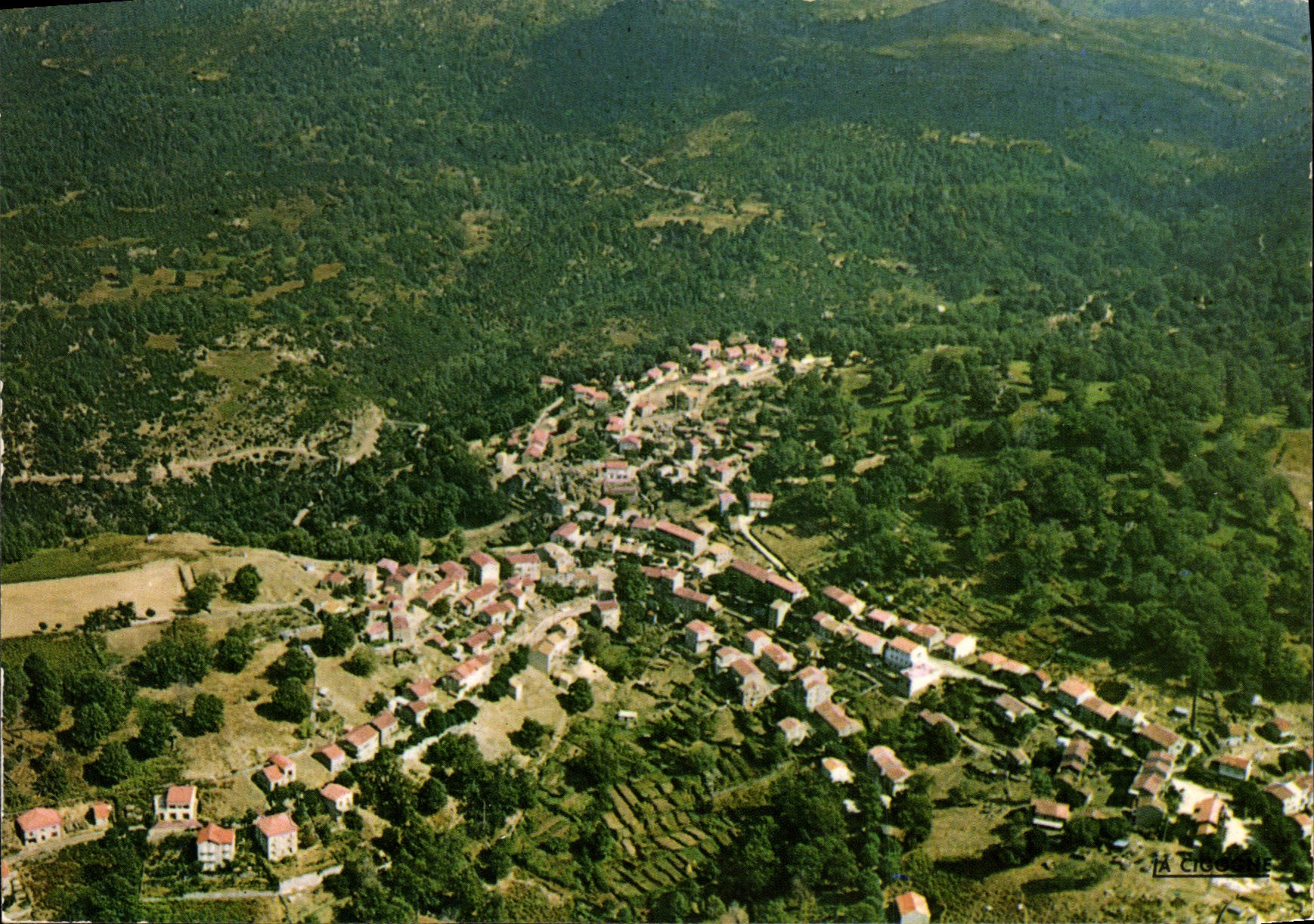 CPSM Aullene Corse Vue Generale 