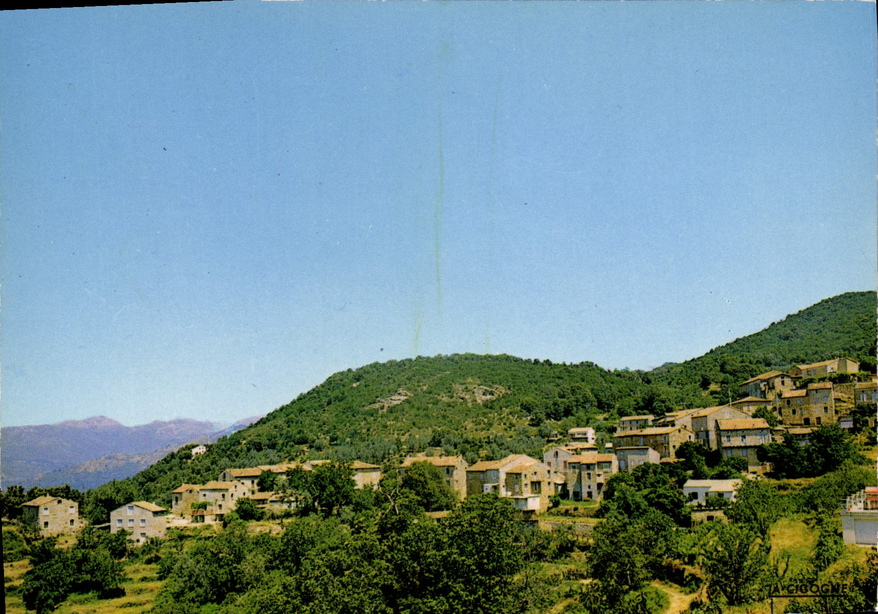 CPSM Argiusta Moriccio Vue Partielle Du Village 