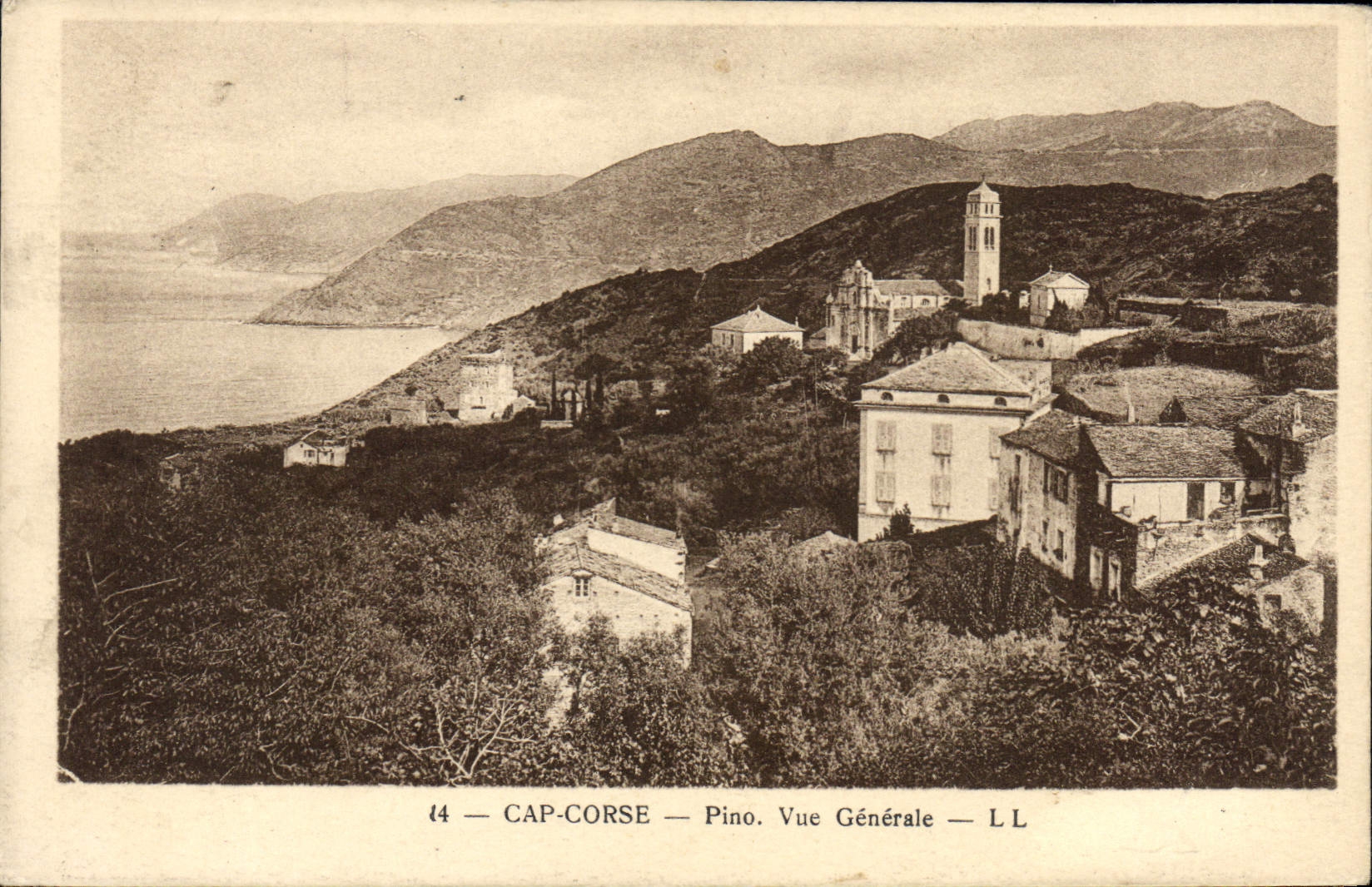 Pino — Vue Générale — L.L. — CAP-CORSE