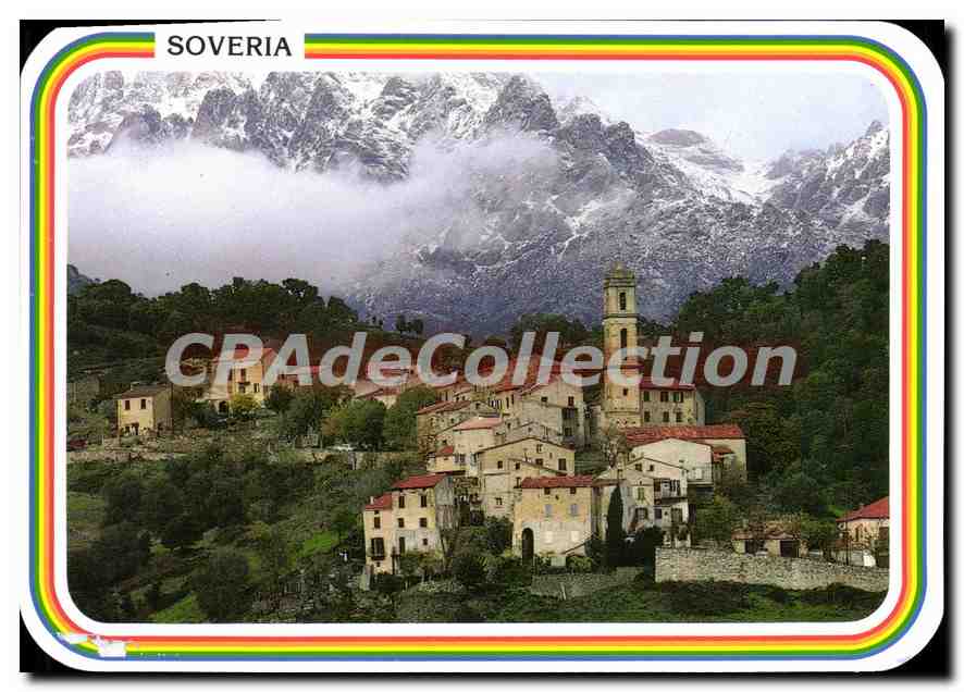 Soveria — village au pied des aiguilles de Popolusca — Éditeur : Emanuel Setter, Toulouse