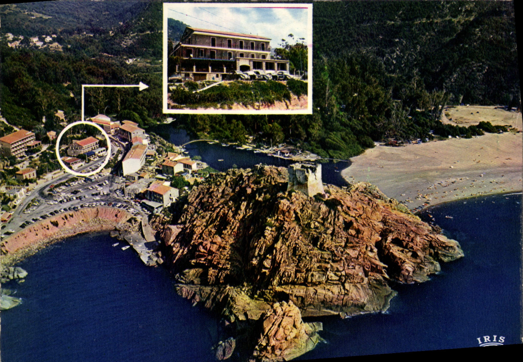 CPSM Porto La Tour Genoise Son Golfe Ideal Hotel Restaurant