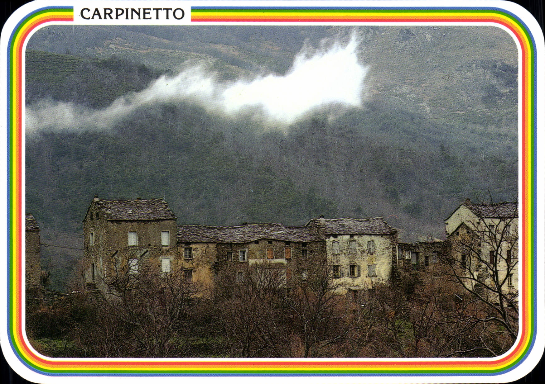 CPSM Carpinetto Echappee Sur Le Village