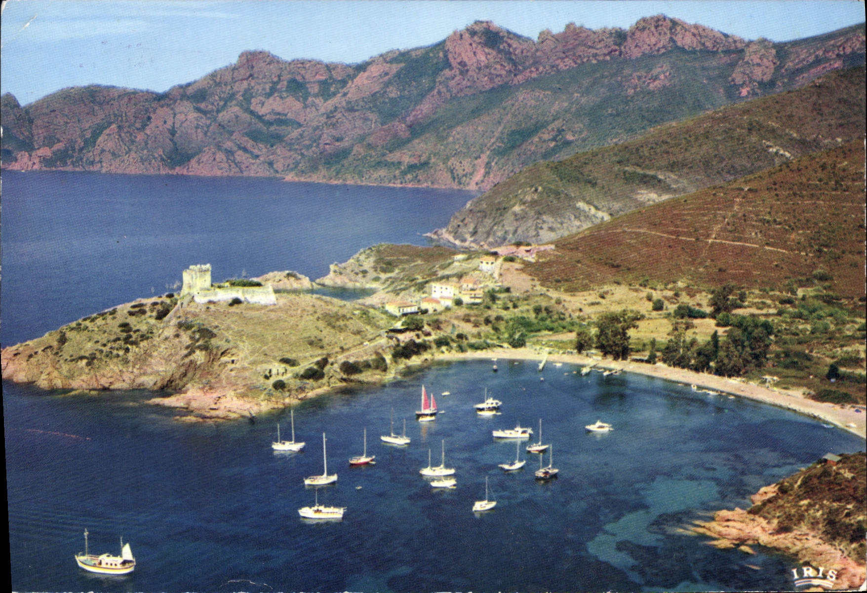 CPSM Girolata Lieu Touristique Tres Apprecie Accessible Par La Mer 