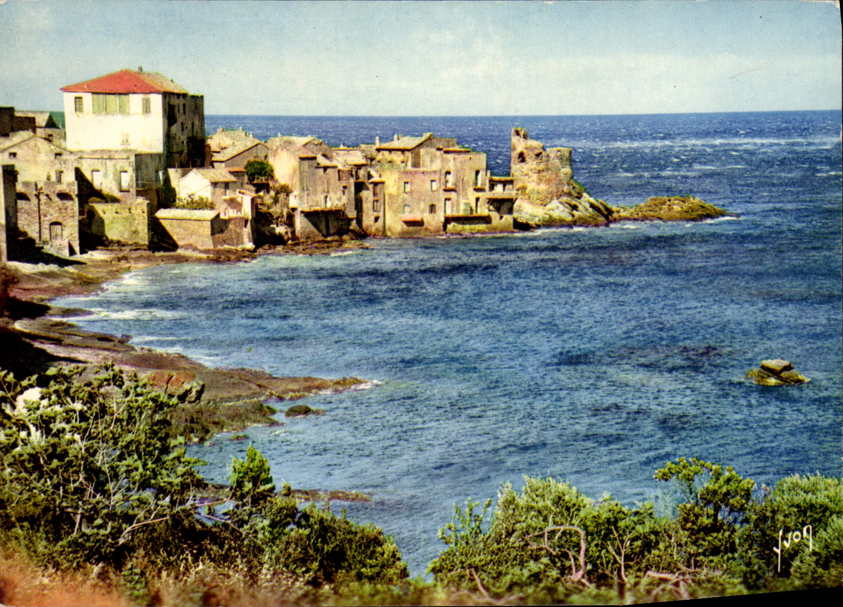 CPSM La Corse Oasis De Beaute Erbalunga Petite Presqu'ile pres Bastia