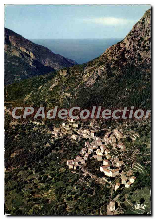 Vue générale de Porto — Corse — Éditions Hachette