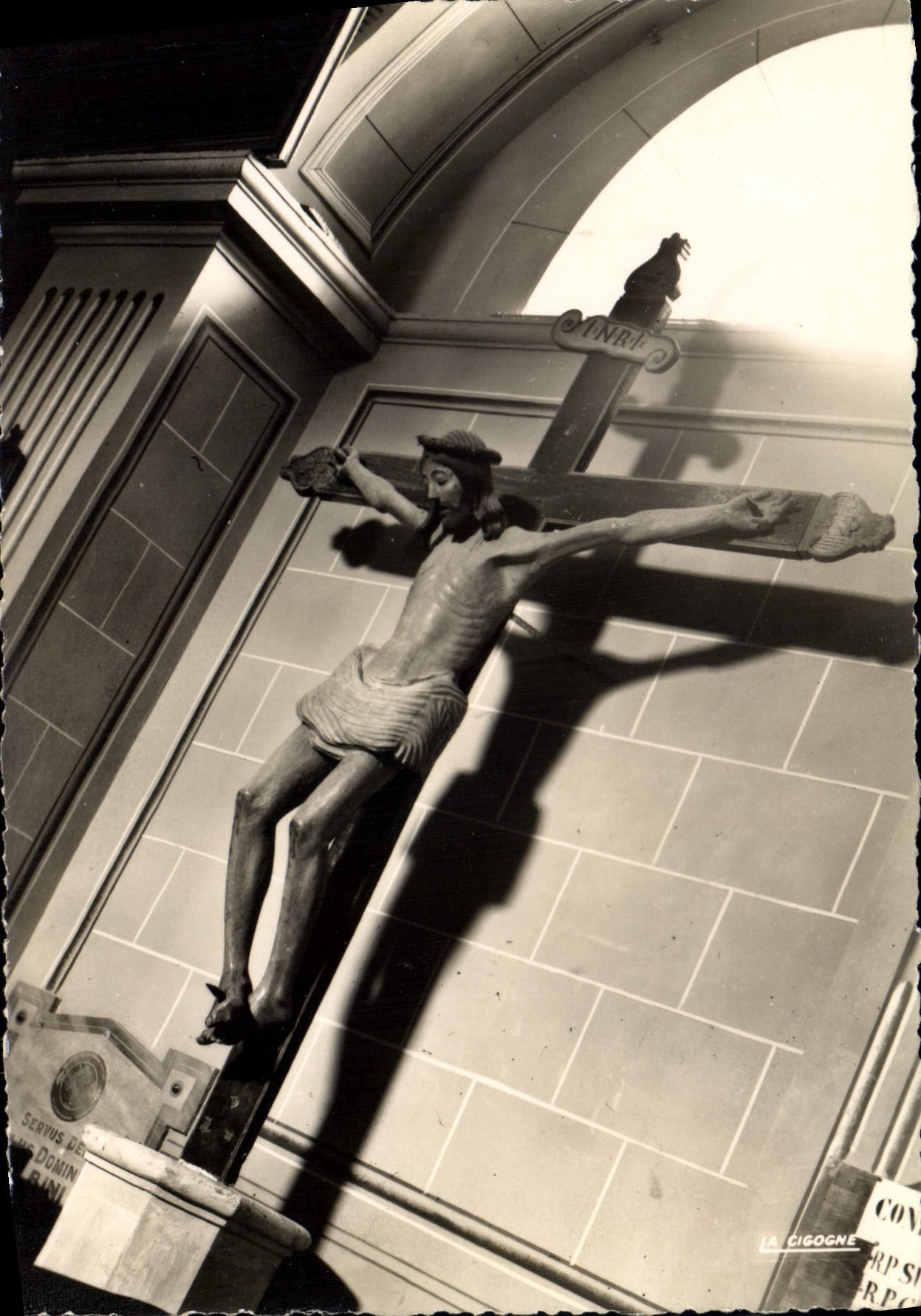 CPSM Vico Christ En Bois Sculpte Saint Francois 