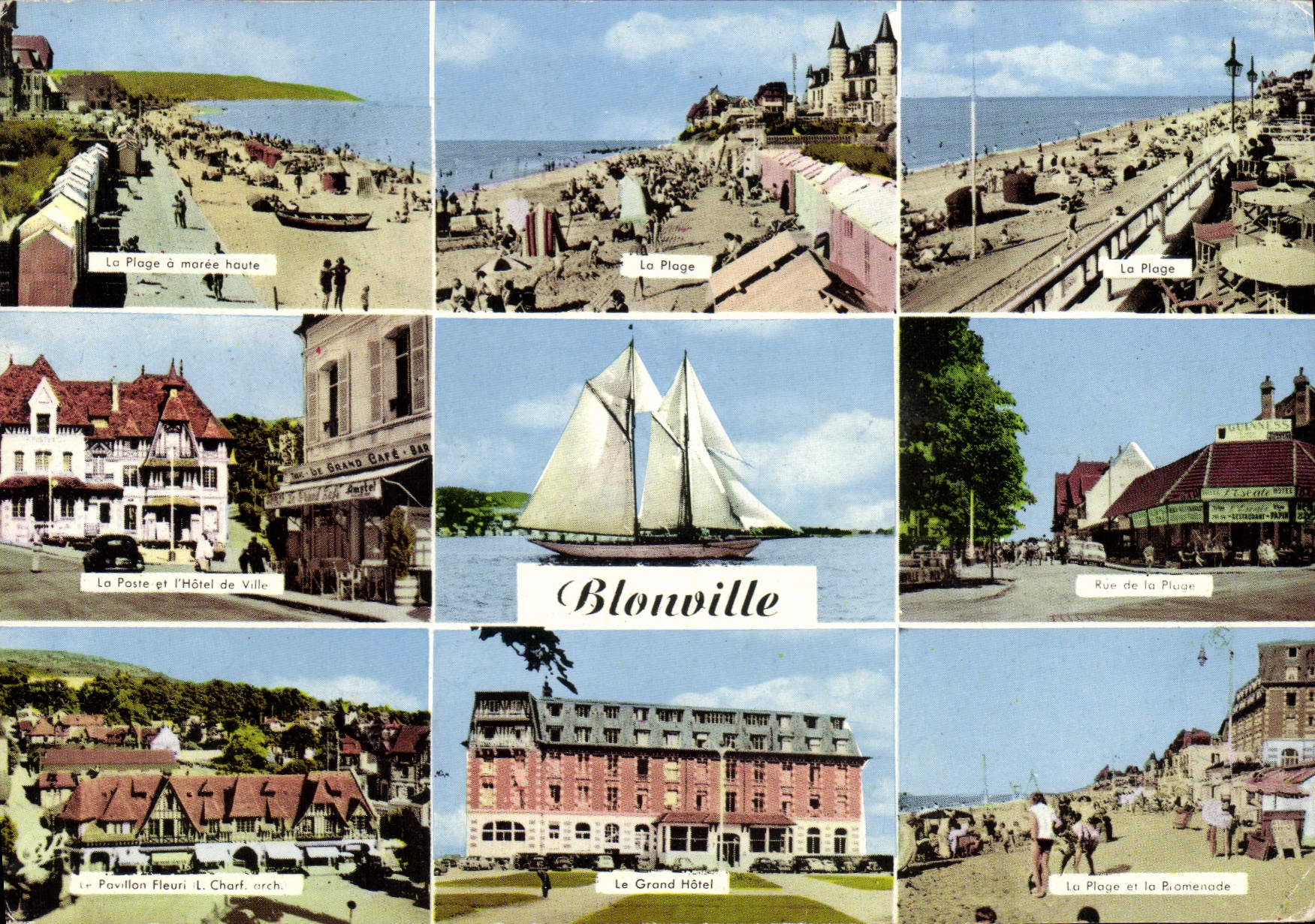 Blonville-sur-Mer — vue panoramique — Cie des Arts Photomécaniques