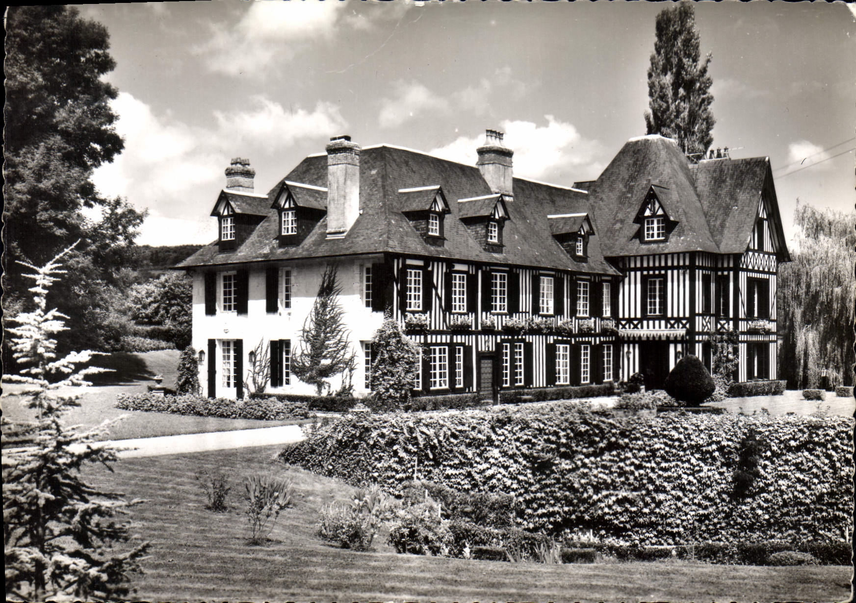 CPSM manoir du vieux Launay St Julien Sur Calonne Pont L'Eveque