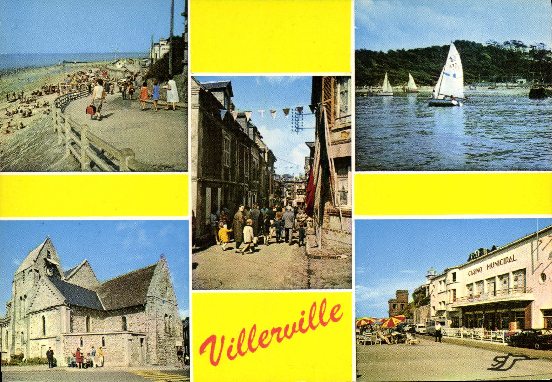 Villerville — vue panoramique — S.A.D. 14 Villerville