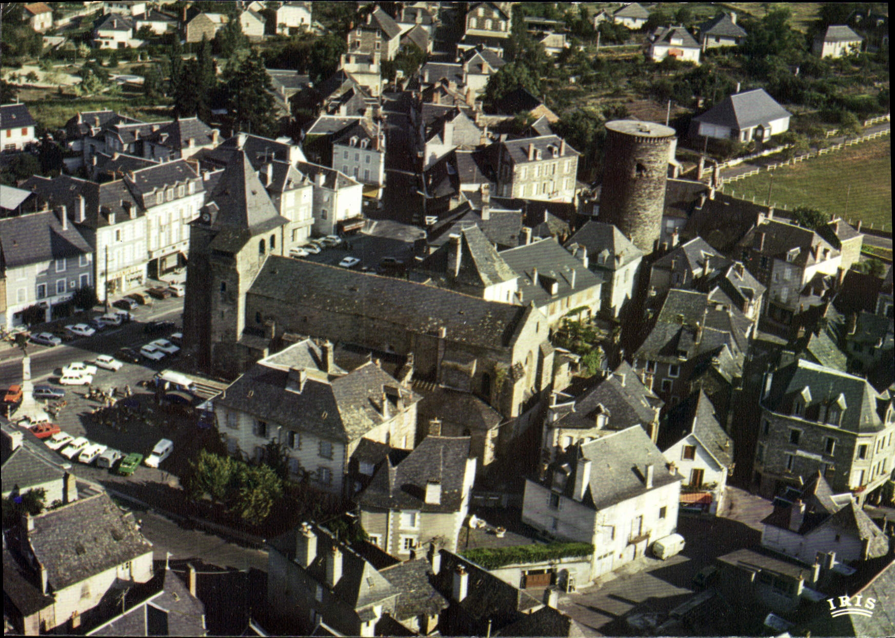 Allassac (Corrèze) — vue aérienne — IRIS